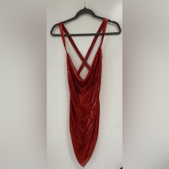 8 Other Reasons Danni Mini Dress in Red size OS. - Picture 4 of 11